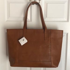 Noonday Collection Brown Leather Purse Bag
